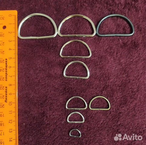 Полукольца, карабины