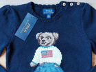 Ralph lauren bear свитер размер 5