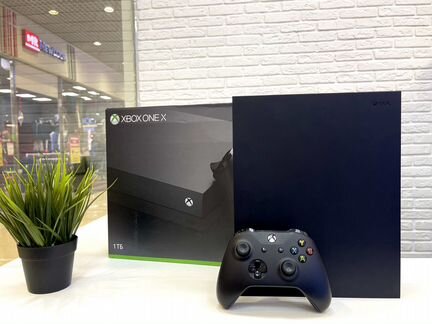 Xbox One X 1тб 4К мощь+гарантия игры