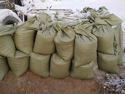 Песок сеянный в мешках 50 кг