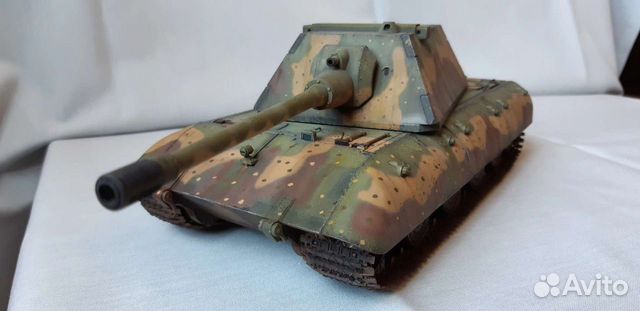 Готовая модель танка Е-100 1/35