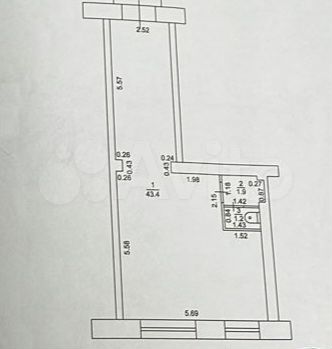 Торговая площадь, 46 м²