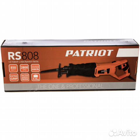 Сетевая сабельная пила Patriot RS 808