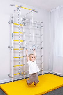 Шведская стенка Romana S3 Цвет Бело/жёлтый