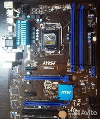 Связка msi h97 i5-4590, HyperX DDR3 8gb, Кулер