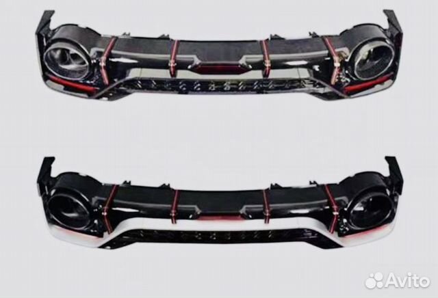 Диффузор заднего бампера Audi A5 8W