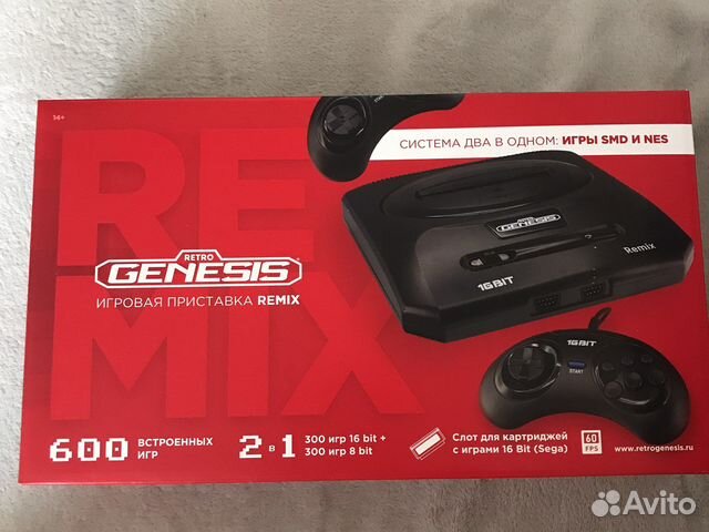 Remix sega retro genesis 600 игр