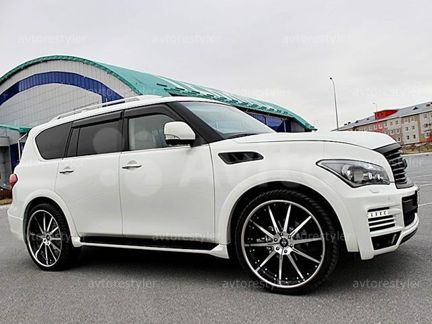 Передний бампер Infiniti QX56, QX80 Zeus Luv-Line