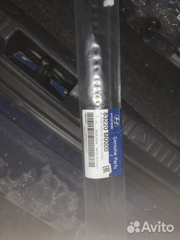 Молдинг стекла задней правой двери Hyundai Creta