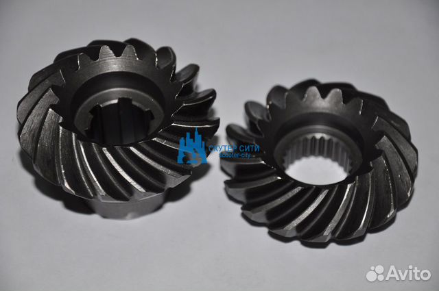 Шестерня кпп коническая (пара) Stels ATV-500 Kazum