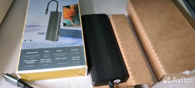 Адаптер-переходник Type-C hdmi, Usb type c hub