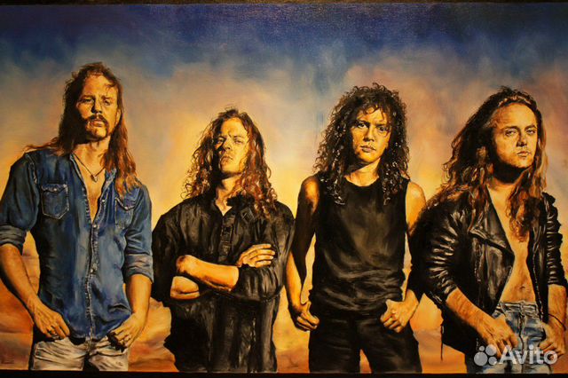 Metallica картина постер (металлика) купить в Москве | Хобби и отдых ...