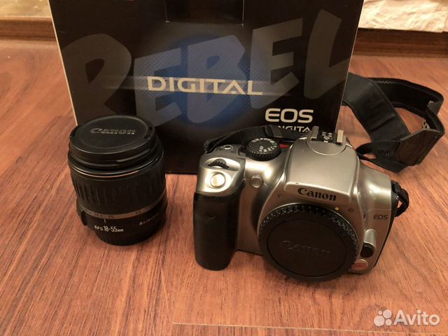 Зеркальный фотоаппарат Canon EOS 300D DigitalRebel