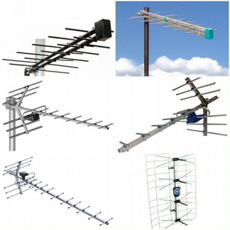 Антенны уличные для цифрового тв (DVB-T2)