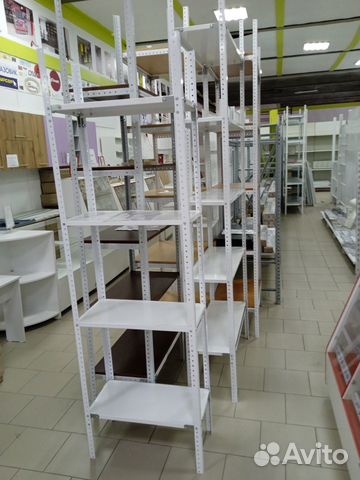 Стеллажи металлические сборные