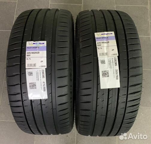 Michelin Pilot Sport 4 245/40 R20 99Y