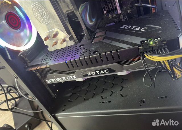 Видеокарта 1080 ti zotac AMP extreme