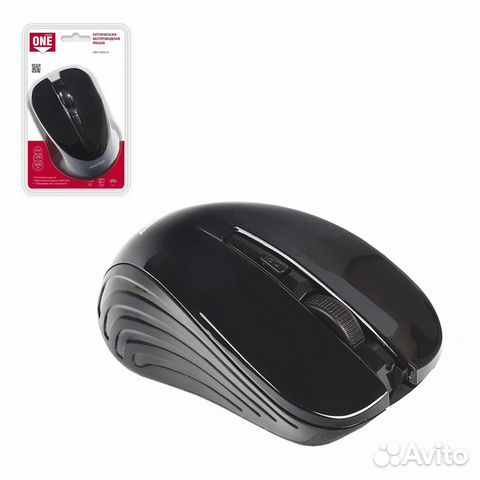 Мышь беспроводная ONE SBM-340AG-K черный smartbuy