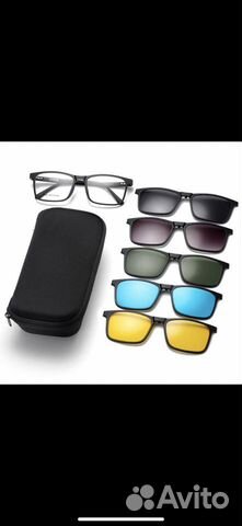 Очки оправа с магнитными насадками