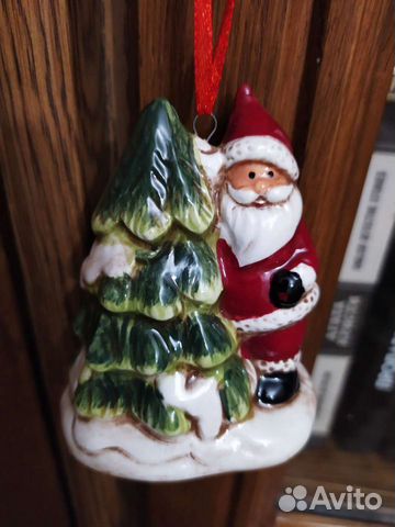 Елочные игрушки (керамика) 3 шт