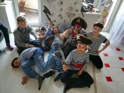 Пиратская вечеринка, аксессуары пират