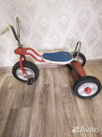 Детский трёхколёсный велосипед СССР