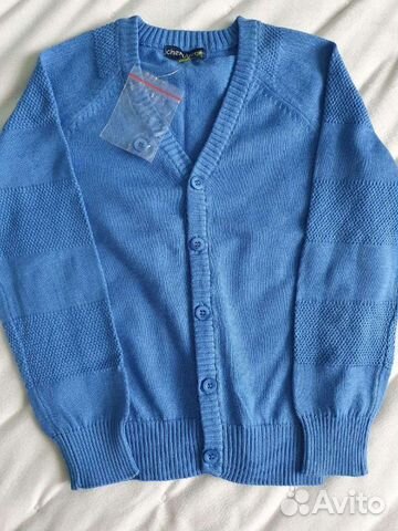 Кардиган новый для мальчика 122