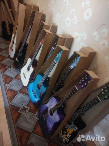 Гитара акустическая и классическая новая 38 и 40д