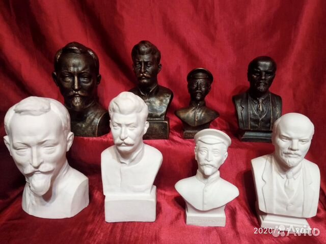 Продаю бюсты,тонированные под бронзу