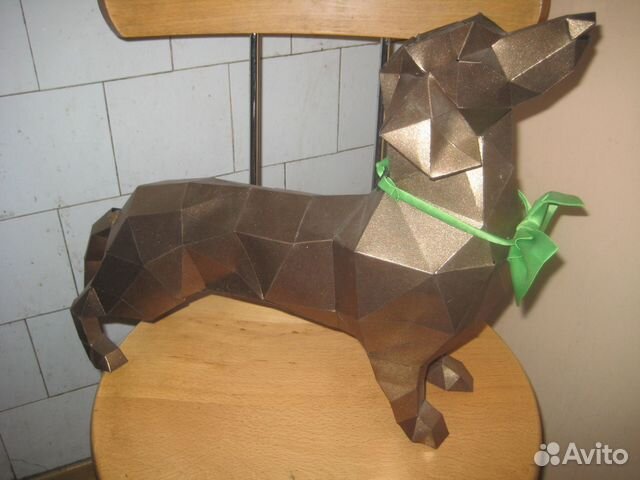 Собачка (такса) как декор