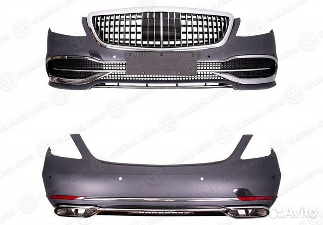 Обвес рестайлинг Maybach X 222 майбах х 222