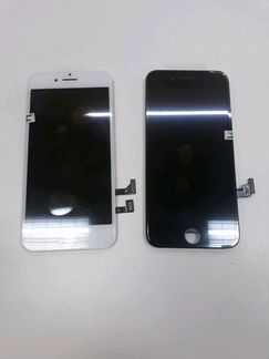 Модуль, Дисплей iPhone 7 + тачскрин черный/белый