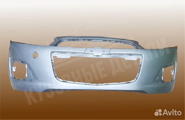 Бампер передний Chevrolet Aveo T300 в цвет