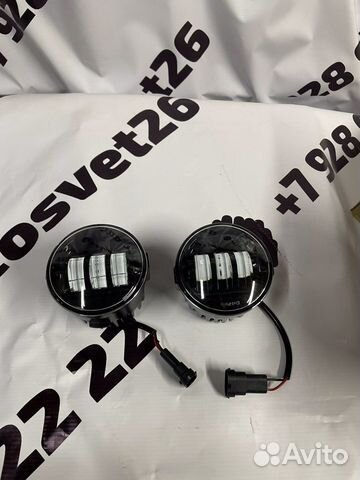 Chevrolet Nissan Infiniti Туманки Sal-man LED