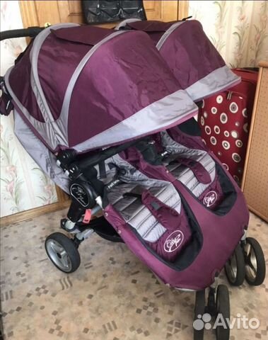 Коляска для двойни Baby Jogger City Mini Double