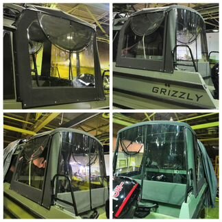 Ходовой тент для катера