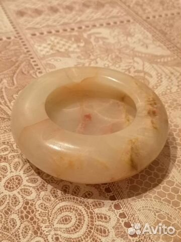 Пепельница из натурального камня оникс