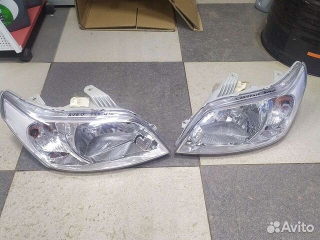 Фара левая и правая шевроле авео 01/08-06/11