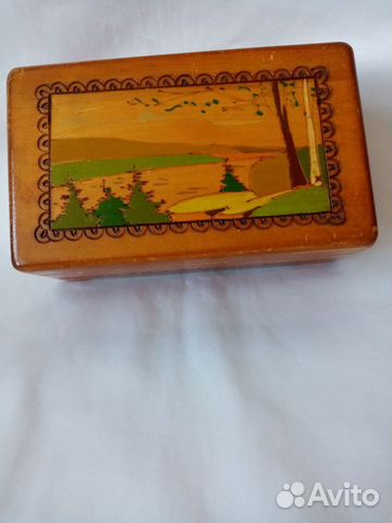 Шкатулка.Дерево.СССР