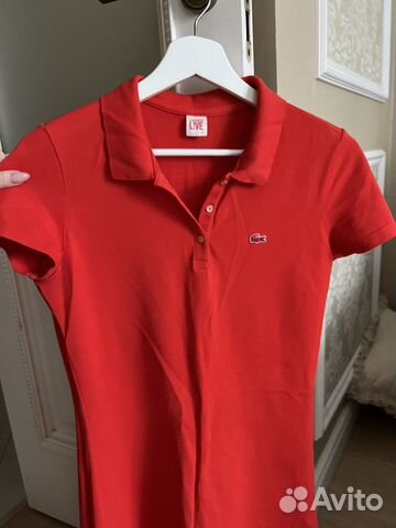 Платье поло Lacoste