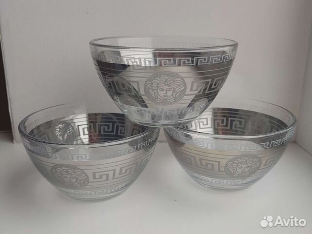 Пиалы/салатники/вазочки/креманки 3 шт