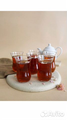 Армуды Набор чашек стеклянных