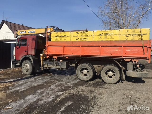 Воровайка камаз, грузоперевозки кран борт, газобет