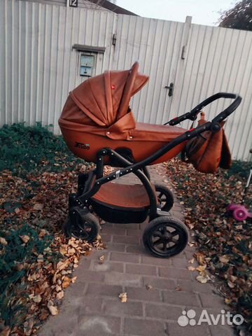 Шикарная коляска Люлька Tutek экокожа