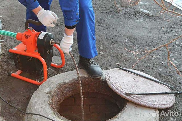 Устранение засоров/Прочистка канализации