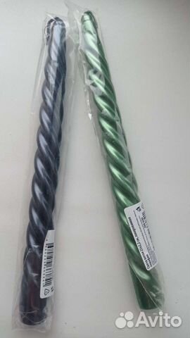 Свечи восковые цветные