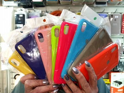 Опт чехол кейс на Айфон 5s/6s/7/8/XSmax Silicon