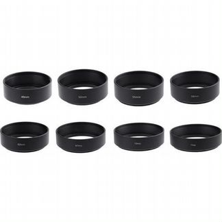 Бленды для объективов резьбовые,большой выбор