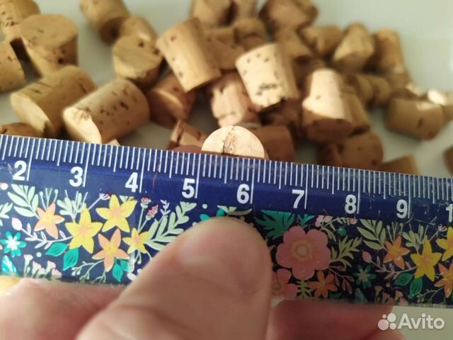 Корковая мини пробка для ретро бутылок