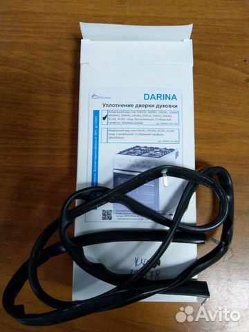 Уплотнитель для двери духовки